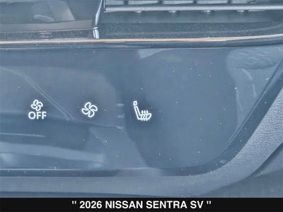 2026 Nissan Sentra SV