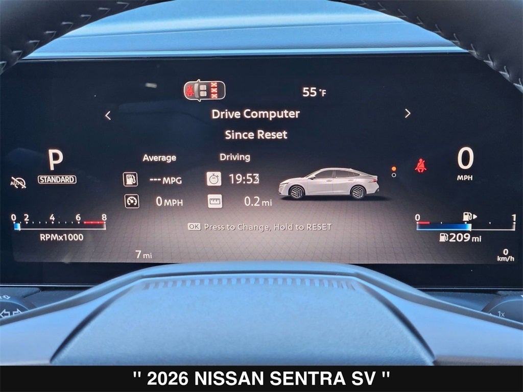 2026 Nissan Sentra SV