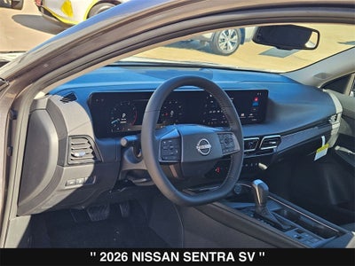 2026 Nissan Sentra SV