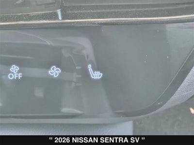 2026 Nissan Sentra SV