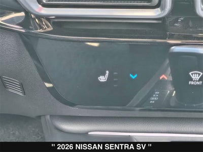 2026 Nissan Sentra SV