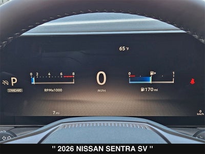 2026 Nissan Sentra SV