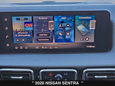 2026 Nissan Sentra SV