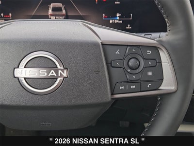 2026 Nissan Sentra SL