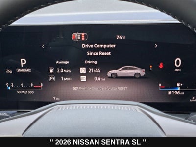 2026 Nissan Sentra SL