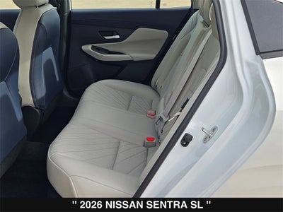 2026 Nissan Sentra SL
