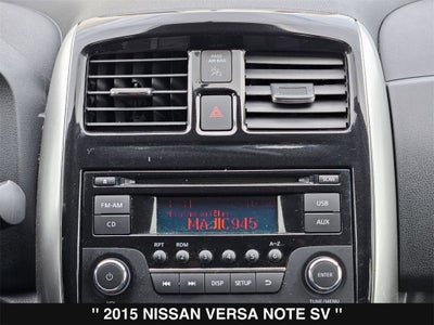 2015 Nissan Versa Note SV