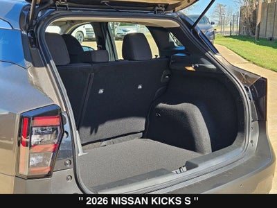 2026 Nissan Kicks S
