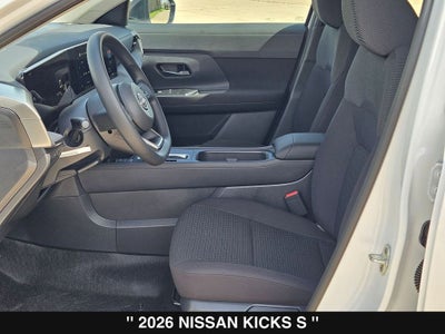 2026 Nissan Kicks S