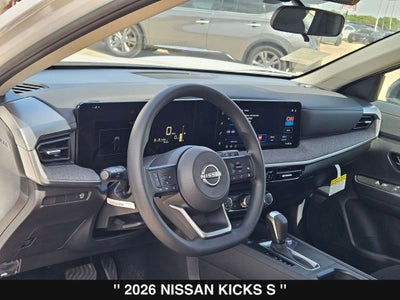 2026 Nissan Kicks S