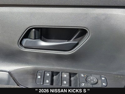 2026 Nissan Kicks S
