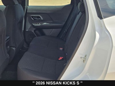 2026 Nissan Kicks S