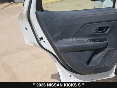 2026 Nissan Kicks S