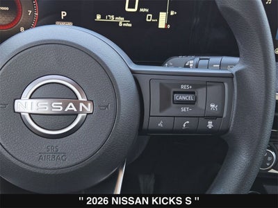 2026 Nissan Kicks S