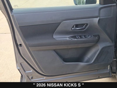 2026 Nissan Kicks S