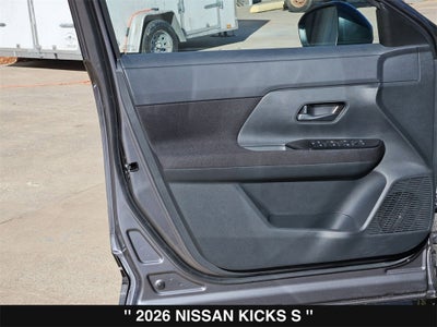 2026 Nissan Kicks S