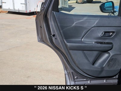 2026 Nissan Kicks S
