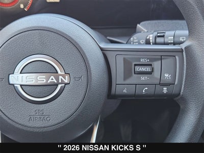 2026 Nissan Kicks S