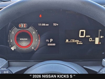 2026 Nissan Kicks S