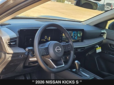 2026 Nissan Kicks S
