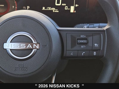 2026 Nissan Kicks S