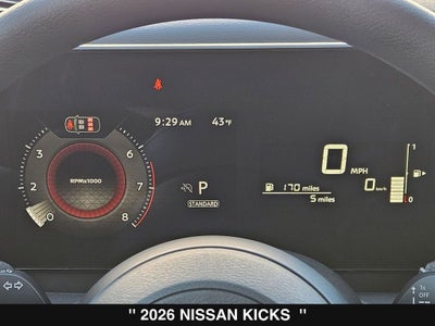 2026 Nissan Kicks S