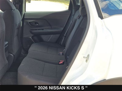 2026 Nissan Kicks S