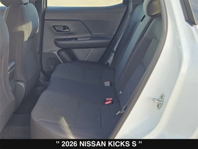 2026 Nissan Kicks S