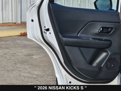 2026 Nissan Kicks S