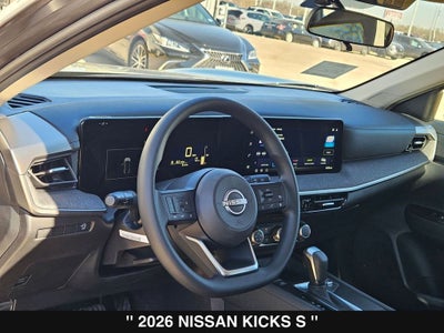 2026 Nissan Kicks S