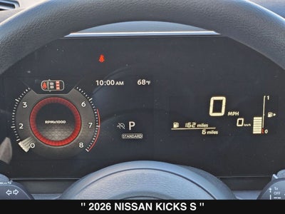 2026 Nissan Kicks S