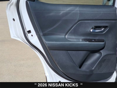 2026 Nissan Kicks SV