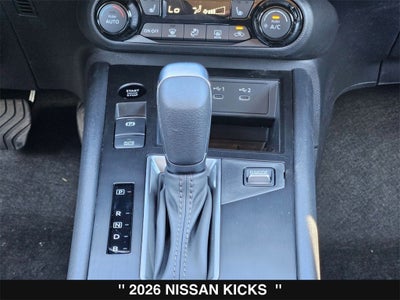 2026 Nissan Kicks SV