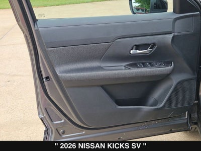 2026 Nissan Kicks SV
