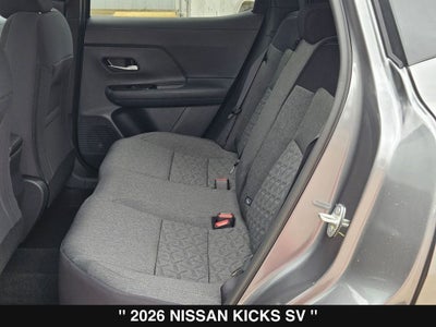 2026 Nissan Kicks SV