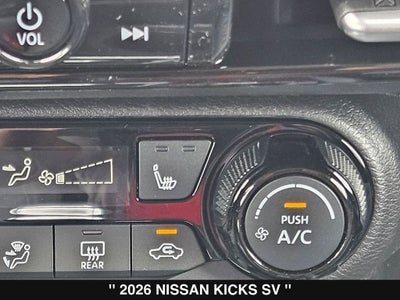 2026 Nissan Kicks SV