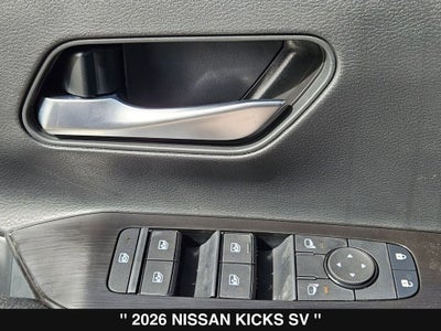 2026 Nissan Kicks SV
