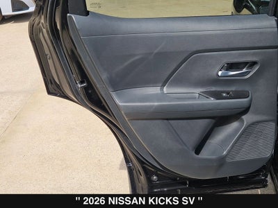 2026 Nissan Kicks SV