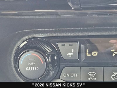 2026 Nissan Kicks SV