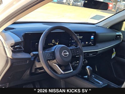 2026 Nissan Kicks SV