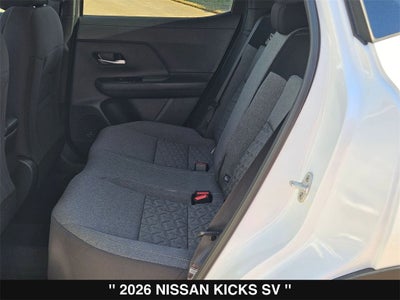 2026 Nissan Kicks SV