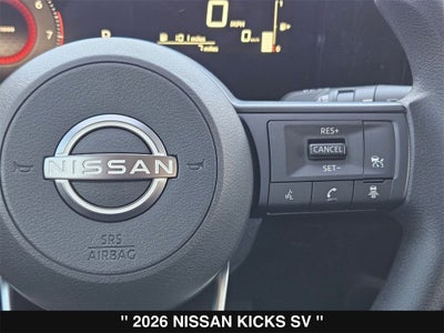2026 Nissan Kicks SV