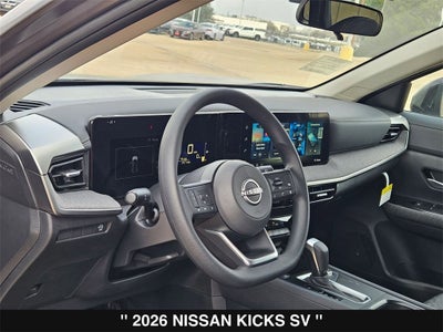 2026 Nissan Kicks SV