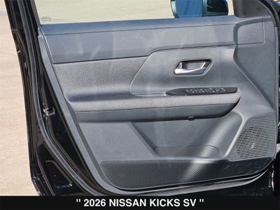 2026 Nissan Kicks SV