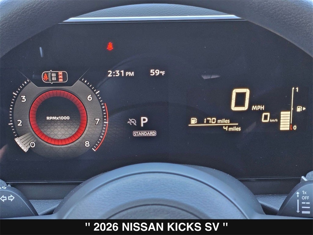 2026 Nissan Kicks SV