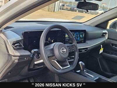 2026 Nissan Kicks SV