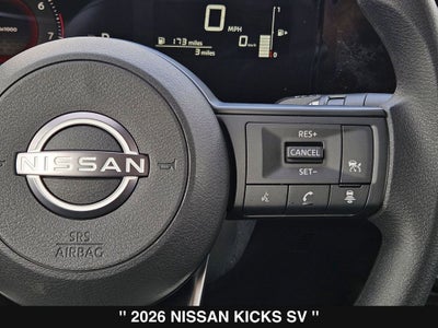 2026 Nissan Kicks SV