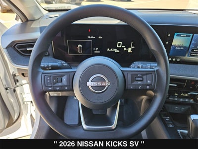 2026 Nissan Kicks SV