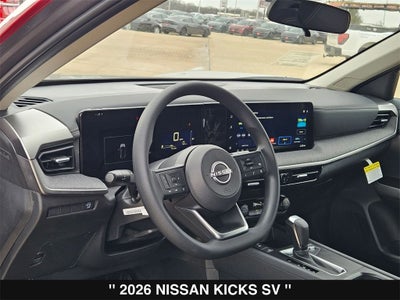 2026 Nissan Kicks SV