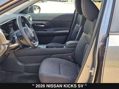 2026 Nissan Kicks SV